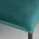 Küchenstuhl mit Metallbeinen und Samtsitz, 4 Stück - Darvina Viadurini