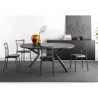 Modernes Design Küchenstuhl aus Polypropylen und Metall Made in Italy - Go Viadurini