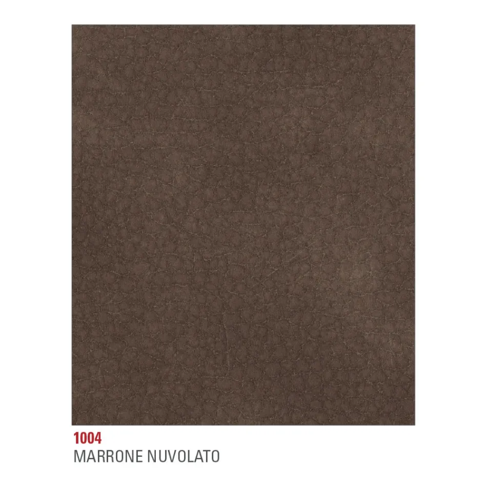 Küchenstuhl, vollständig gepolstert mit Öko-Leder, hergestellt in Italien, 2 Stück – Maria Viadurini