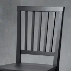 Küchenstuhl Massives Buchenholz Elegantes italienisches Design - Rosita Viadurini