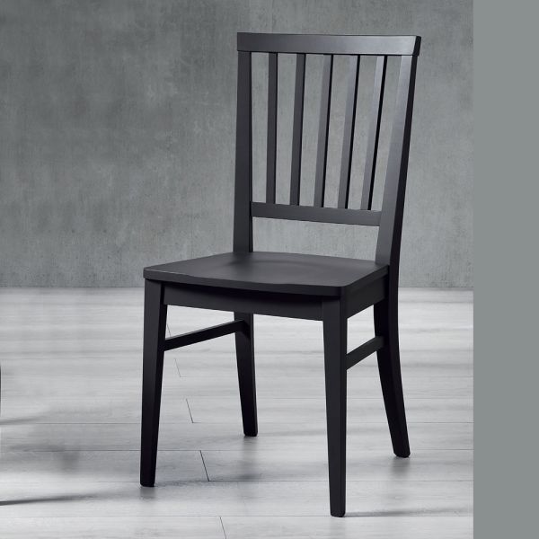 Küchenstuhl massives buchenholz elegantes italienisches design - rosita