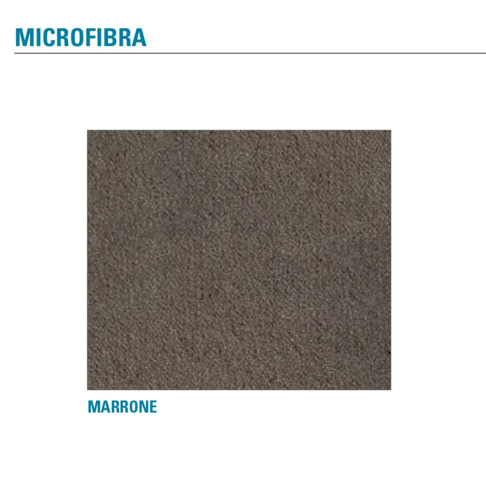 Küchenstuhl gepolstert mit Mikrofaser Made in Italy, 2 Stück - Rebecca Viadurini