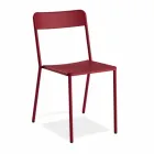 Stapelbarer Metallstuhl im Freien Hergestellt in Italien, 4 Stück - Xylia Viadurini