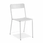 Stapelbarer Metallstuhl im Freien Hergestellt in Italien, 4 Stück - Xylia Viadurini