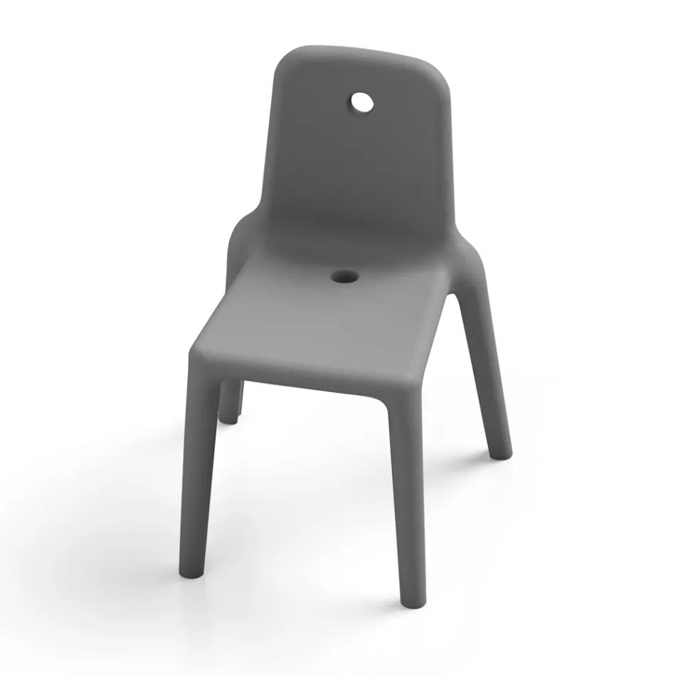 Gartenstuhl aus Polyethylen 15 Farben Made in Italy 2 Stück - Ronnie Viadurini