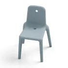 Gartenstuhl aus Polyethylen 15 Farben Made in Italy 2 Stück - Ronnie Viadurini