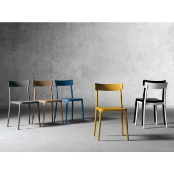 Peia made in Italy Polypropylen Outdoor / Indoor Design Stuhl