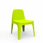 Stabiler Vondom stapelbarer Gartenstuhl aus Polypropylen, Design Viadurini