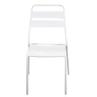 Gartenstuhl ganz aus Metall - Schleife Viadurini