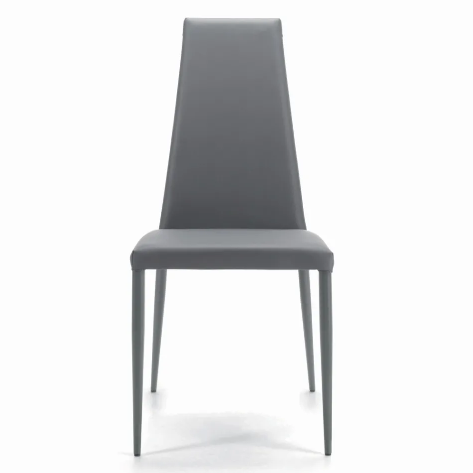 Innenstuhl, vollständig gepolstert und gepolstert, hergestellt in Italien – Triest Viadurini