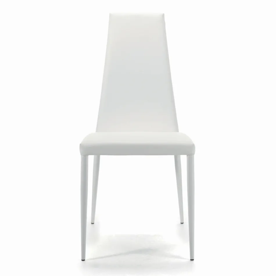 Innenstuhl, vollständig gepolstert und gepolstert, hergestellt in Italien – Triest Viadurini