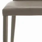 Innenstuhl, vollständig gepolstert und gepolstert, hergestellt in Italien – Triest Viadurini