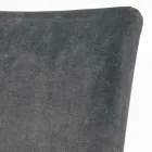 Vollständig gepolsterter und gepolsterter Esszimmerstuhl, hergestellt in Italien – Neapel Viadurini