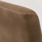 Wohnzimmerstuhl mit hoher Rückenlehne aus Kunstleder Made in Italy - Orietta Viadurini