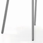 Wohnzimmerstuhl mit gepolsterten und lackierten Beinen, hergestellt in Italien – Catania Viadurini