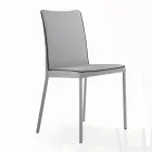 Wohnzimmerstuhl mit gepolsterten und lackierten Beinen, hergestellt in Italien – Catania Viadurini