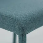 Wohnzimmerstuhl mit Stoffbezug Made in Italy - Roslin Viadurini