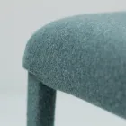 Wohnzimmerstuhl mit Stoffbezug Made in Italy - Roslin Viadurini