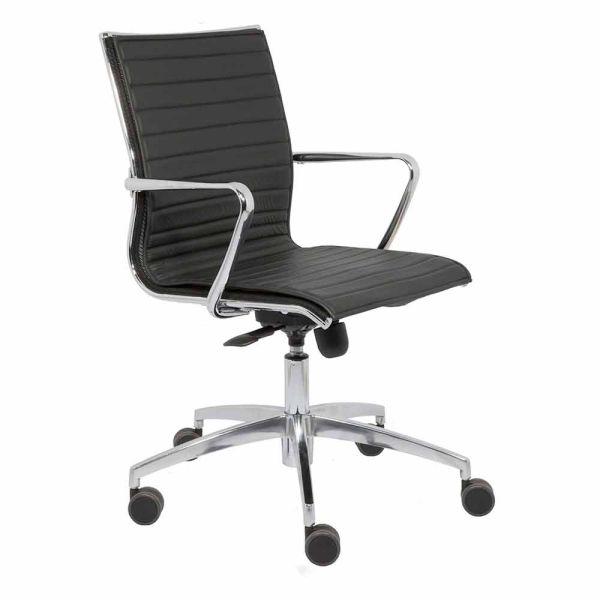 Bürostuhl mit rollen und kissen ergonomisches und drehbares design - filanna
