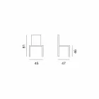 Monroe Stuhl im klassischen Design Viadurini