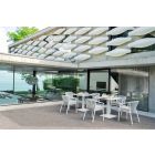 Gartenstuhl mit Armlehnen Stapelbar gepolstert H 78cm - Smart von Varaschin Viadurini