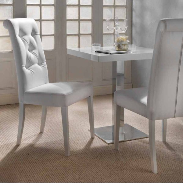 Gepolstert stuhl in capitonnè finish - diana