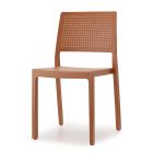 Stapelbarer Outdoor-Stuhl aus Technopolymer Made in Italy 6 Stück - Zurücksetzen Viadurini