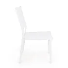 Stapelbarer Stuhl aus Aluminium und Textilene für den Garten, modernes Design - Franz Viadurini