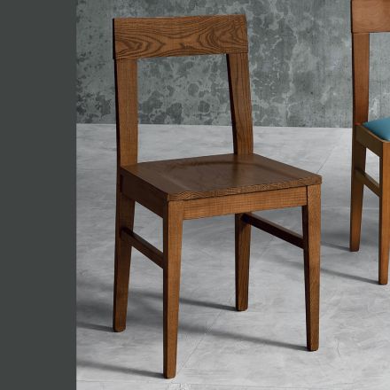 Stuhl aus Masello-Buchenholz Küchendesign Made in Italy - Sofia Viadurini