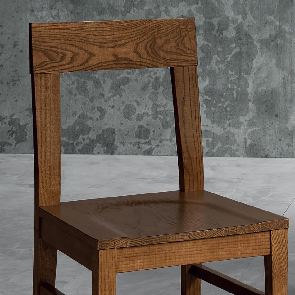 Stuhl aus Masello-Buchenholz Küchendesign Made in Italy - Sofia Viadurini