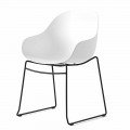 Stuhl aus recyceltem Polypropylen Made in Italy 2 Stück - Connubia Academy