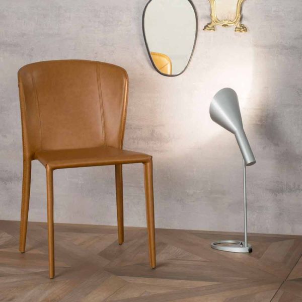 Moderner wohnzimmer-kunstledersessel, 4 stück - accadia