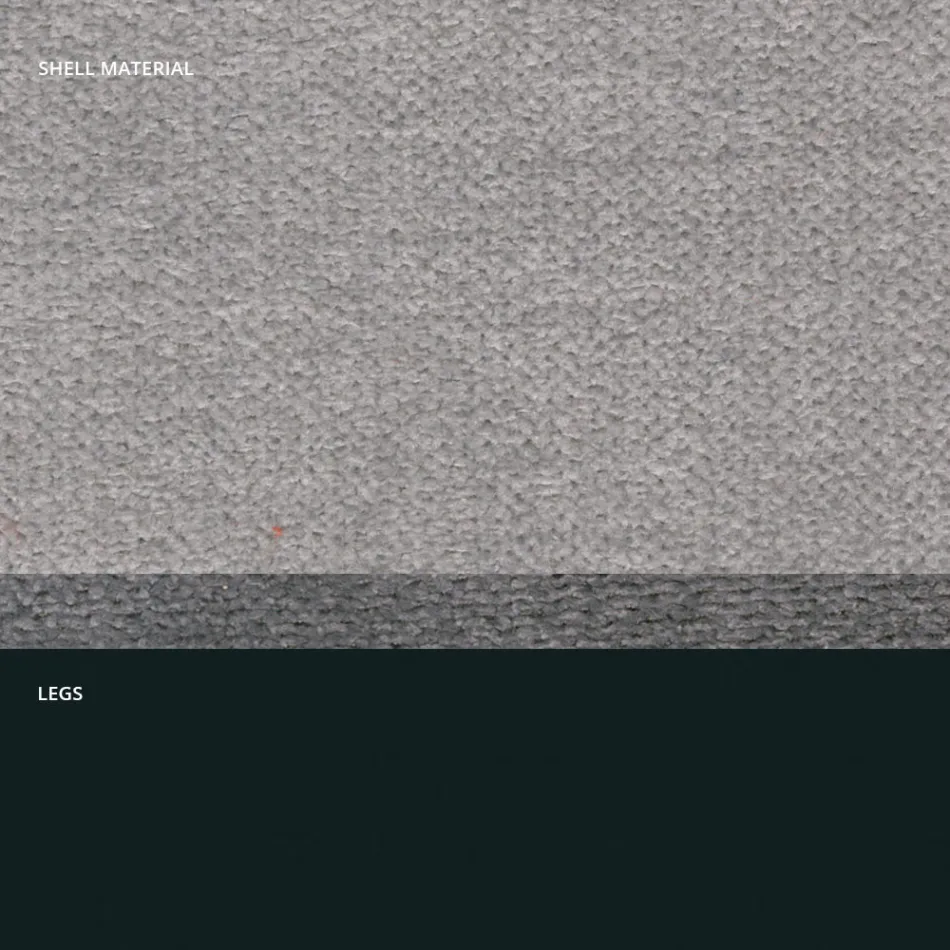 Moderner Stuhl aus Stoff und dreieckigen Beinen, hergestellt in Italien, Oriella Viadurini