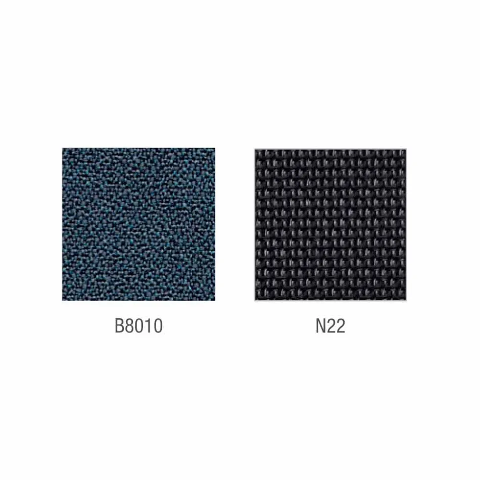 Operativer und halb Chefsessel aus Stoff hergestellt in Italien Mina Viadurini