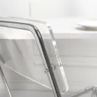 Esszimmerstuhl aus Plexiglas Made in Italy 2 Stück - Charlotte Viadurini