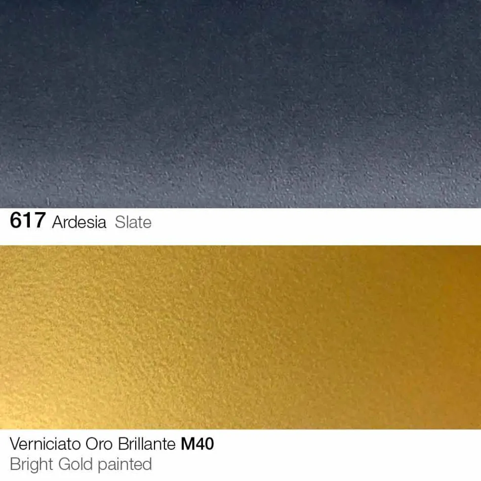 Esszimmerstuhl aus Stoff mit goldenen Beinen Made in Italy - Marchesi Viadurini