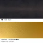 Esszimmerstuhl aus Stoff mit goldenen Beinen Made in Italy - Marchesi Viadurini