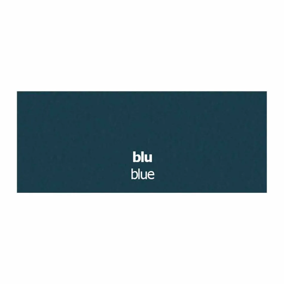 Leder gepolsterter Stuhl mit Metallstruktur Made in Italy, 2 Stück - Zink Viadurini