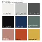 Esszimmerstuhl aus Holz und Metall Made in Italy 2 Stück - Saffia Viadurini