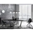 Esszimmerstuhl aus Kunstleder und Polypropylen 4 Stück - Shakira Viadurini