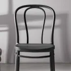 Esszimmerstuhl aus Polypropylen Stapelbar Bis zu 10 Einheiten, 4 Stück - Gaya Viadurini