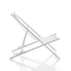 Outdoor-Liegestuhl aus Aluminium und Textilene – Fermio Viadurini