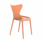 Stapelbare Design-Gartenstühle aus Polypropylen 4-teilig - Love by Vondom Viadurini