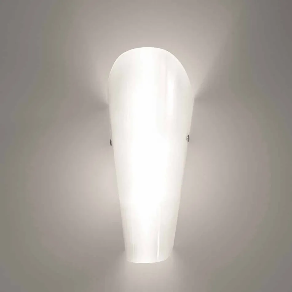 Selene Bloom handgemachte Glaswandleuchte in Italien 12x11 H 28 cm Viadurini