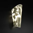 Selene Bloom handgemachte Glaswandleuchte in Italien 12x11 H28cm Viadurini