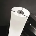 Selene Sanduhr mundgeblasene Glas Stehleuchte Ø36 H175cm Viadurini