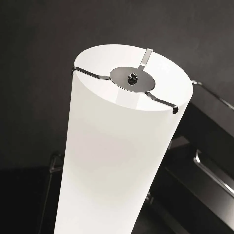 Selene Sanduhr mundgeblasene Glas Stehleuchte Ø36 H175cm Viadurini