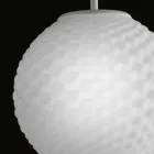 Selene Domino handgefertigter Lüster aus geblasenem Glas Ø27 H 27 / 140cm Viadurini