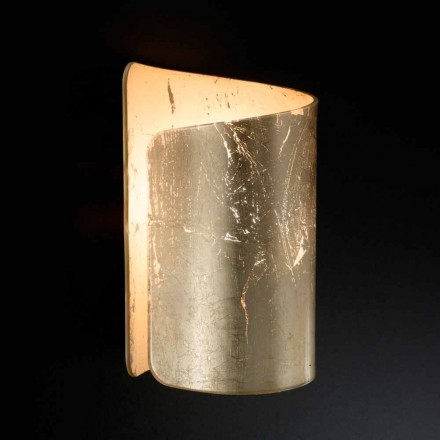 Selene Papiro modernes Design Kristall Wandleuchte in Italien hergestellt Viadurini