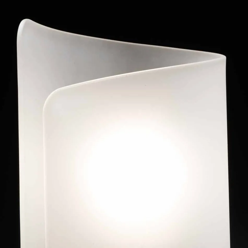 Selene Papiro Kristall Tischlampe aus Italien 15x14xH25cm Viadurini